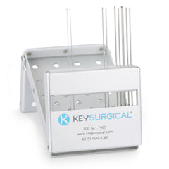 Sterilization Rack Key Surgical® 3/4 X 4-1/8 X 6-1/4 Inch  K-WIRE & STEINMANN PIN STRLZ W/12 9" WIRES MK-1212159