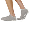 Slipper Socks Terry Treads® Unisex Adult X-Large Double Tread Single Patient Use Gray MK-1212258