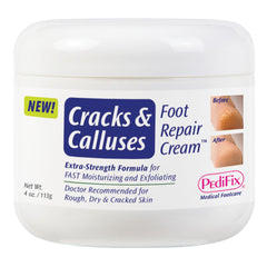 Foot Moisturizer PediFix® Cracks & Calluses 4 oz. Jar Scented Cream MK-1213206