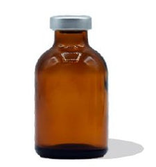 Sterile Empty Vial (SEV) Borosilicate Glass 30 mL Stopper Cap PACK OF 25 MK-1213702