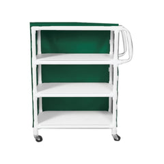 MARKET LEB 3-Shelf Linen Cart with Mesh or Vinyl Cover EACH