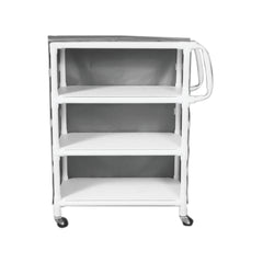 MARKET LEB 3-Shelf Linen Cart with Mesh or Vinyl Cover EACH
