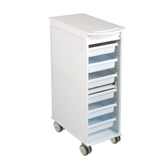 MARKET LAB Lockable Rolltop MRI Cart • 12"W x 17"D x 35"H EACH ML12143