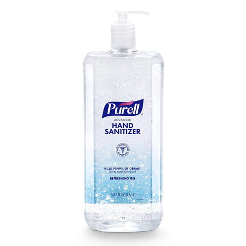 Hand Sanitizer Purell® Advanced 1.5 Liter Ethyl Alcohol Gel Pump Bottle 1.5L (4/CS) MK-1215358