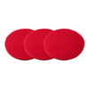 Hard Floor Buffing Pad Performance Plus™ 20 Inch Diameter Red Polyester Fiber MK-1215472