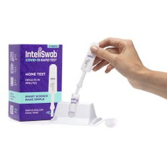 Respiratory Test Kit InteliSwab® COVID-19 Rapid Test (OTC) 2 Tests per Kit, 24 Kits per Box CLIA Waived CASE OF 48 MK-1215558