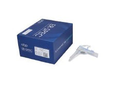 Vaginal Speculum ER-SPEC® Pederson NonSterile Office Grade Acrylic Large Double Blade Duckbill Disposable Built-In Light Source Box of 16 MK-1216077