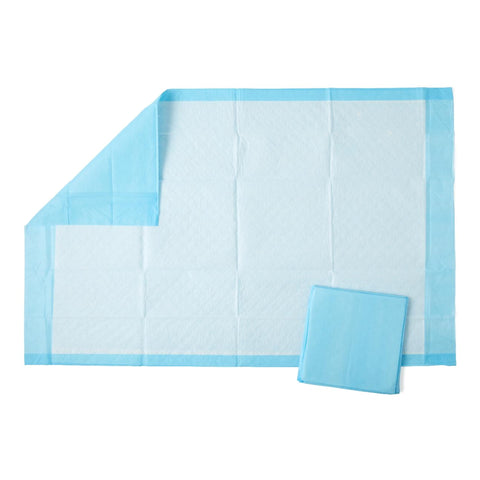 Disposable Underpad Protection Plus® 23 X 36 Inch Fluff / Polymer Light Absorbency  (25/BG 6BG/CS) MK-1216092