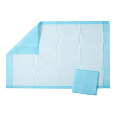 Disposable Underpad Protection Plus® 23 X 36 Inch Fluff / Polymer Light Absorbency  (25/BG 6BG/CS) MK-1216092