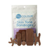 Waterproof Adhesive Strip Tru-Colour® Fabric Dark Brown Sterile  MK-1216133