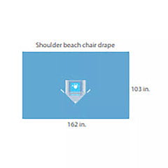 Orthopedic Drape Pack Cardinal Health™ PACK, SHOULDER BEACH CHAIR PLUS (2/CS MK-1216737