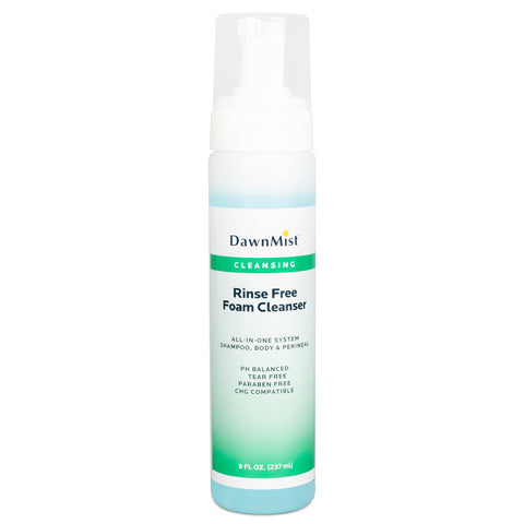 Rinse-Free Cleanser DawnMist® Foaming 8 oz. Pump Bottle Scented (12/CS) MK-1217395