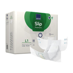 Incontinence Brief Abena® Slip Premium L1 Adult Large Unisex Disposable Heavy AbsorbencyPREM ADLT L1 LG (26/PK4PK/CS) MK-1218205