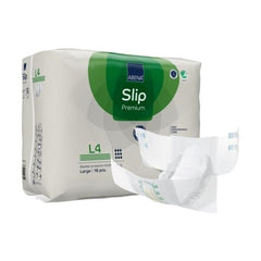 Incontinence Brief Abena® Slip Premium L4 Adult Large Unisex Disposable Heavy Absorbency PREM ADLT L4 LG (18/PK 4PK/CS) MK-1218208