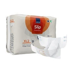 Incontinence Brief Abena® Slip Premium XL2 Adult X-Large Unisex Disposable Heavy Absorbency  PREM ADLT XL2 XLG (21/PK 4PK/CS) MK-1218209