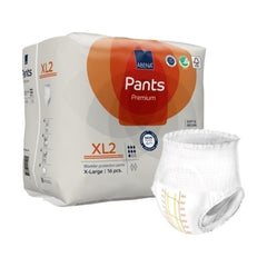 Absorbent Underwear Abena® Premium Pants XL2 Pull On with Tear Away Seams Adult X-Large Unisex Disposable Heavy Absorbency INCONT ABENA PROT PREM XL2 XLG (16/PK 6PK/CS) MK-1218237