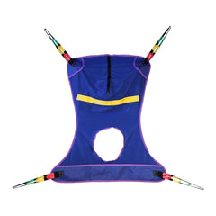 Full Body Commode Sling Proactive 4 Point Cradle X-Large 600 lbs. Weight Capacity W/COMMODE OPN 600LB WT CAP XLG D/S MK-1218742