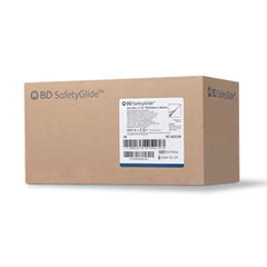 Safety Hypodermic Syringe with Needle SafetyGlide™ 3 mL 1-1/2 Inch 23 Gauge Sliding Safety Needle Regular Wall  23GX1 1/2" (50/BX 8BX/CS MK-1218786