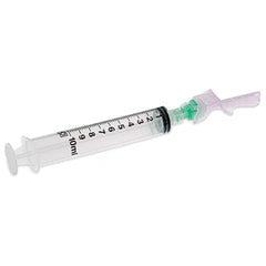 Safety Hypodermic Syringe with Needle Eclipse™ 10 mL 1-1/2 Inch 21 Gauge Hinged Safety Needle Thin Wall 21GX1 1/2" (50/BX 6BX/CS) MK-1218792