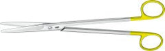 Dissecting Scissors DuroTip® Mayo 9 Inch Length OR / Surgical Grade Stainless Steel / Tungsten Carbide NonSterile Finger Ring Handle Curved, Beveled Blunt Tip / Blunt Tip EACH MK-1219006