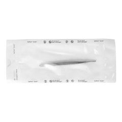 Iris Forceps Miltex® Disposable 5-1/2 Inch Length Floor / Office Grade Pakistani Stainless Steel Sterile NonLocking Finger Ring Handle Straight 1 X 2 Teeth BOX OF 50 MK-1219101