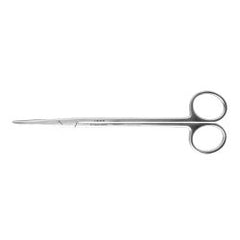 Dissecting Scissors Miltex® Disposable Metzenbaum 7 Inch Length Floor / Office Grade Pakistani Stainless Steel Sterile Finger Ring Handle Curved Blunt Tip / Blunt Tip BOX OF 50 MK-1219114