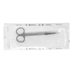 Operating Scissors Miltex® Disposable 5-1/2 Inch Length Floor / Office Grade Pakistani Stainless Steel Sterile Finger Ring Handle Straight Sharp Tip / Sharp Tip BOX OF 50 MK-1219124
