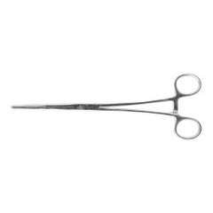 Hemostatic Forceps Miltex® Disposable Rochester-Pean 9 Inch Length Floor / Office Grade Pakistani Stainless Steel Sterile Locking Finger Ring Handle Curved Serrated Tips BOX OF 25 MK-1219133