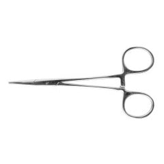 Mosquito Forceps Miltex® Disposable Halsted 5 Inch Length Floor / Office Grade Pakistani Stainless Steel Sterile Locking Finger Ring Handle Straight Serrated Tips BOX OF 25 MK-1219135