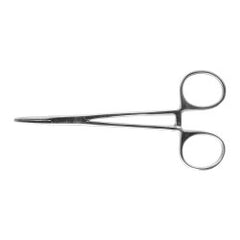 Mosquito Forceps Miltex® Disposable Halsted 5 Inch Length Floor / Office Grade Pakistani Stainless Steel Sterile Locking Finger Ring Handle Curved Serrated Tips BOX OF 50 MK-1219140
