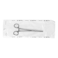 Tube Occluding Forceps Miltex® Disposable Presbyterian Hospital 7 Inch Length Floor / Office Grade Pakistani Stainless Steel Sterile Locking Finger Ring Handle Straight Blunt Smooth Tips BOX OF 25 MK-1219142