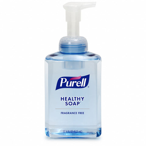 Soap Purell® Healthy Soap® Gentle & Free Foaming 17.4 oz. Pump Bottle Unscented (4/CS) MK-1219307