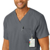 Scrub Shirt Wink™ W123 X-Large Pewter 4 Pockets Short Sleeve Male MK-W123 PEWTER XLG MK-1219317