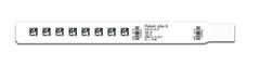 Identification Wristband ScanBand® Patient ID Band Adhesive Closure Patient Infroamtion ADLT WHT 1 1/2" (250/RL 2RL/CS) MK-1219459