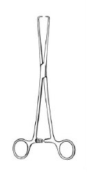 Tenaculum Forceps Merit™ Schroeder 10 Inch Length Floor / Office Grade Pakistani Stainless Steel NonSterile Locking Finger Ring Handle Straight 1 X 1 Sharp Prongs EACH MK-1220551