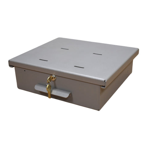 Alarm / Key / Lock / Lock Box Omnimed Refrigerator Storage Lock Box W/KEYEDALIKE LOCK ALUM MED MK-1220568