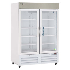 Upright Refrigerator ABS® Pharmaceutical 49 cu.ft. 2 Swing Glass Doors Cycle Defrost PHARMACY UPRT MK-1220734