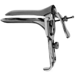 Vaginal Speculum V. Mueller® Graves NonSterile Surgical Grade Stainless Steel Small Double Blade Duckbill Reusable Without Light Source Capability Each MK-1220748