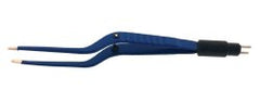 Bipolar Forceps BR Surgical 7-3/4 Inch Length OR / Surgical Grade German Stainless Steel Sterile NonLocking Thumb Handle Straight 1 mm Wide Tips EACH MK-1221306