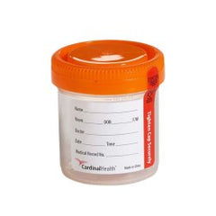 Specimen Container Cardinal Health™ 90 mL (3 oz.) Screw Cap Patient Information Sterile PK/CS MK-1221718