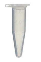 Thermo Scientific™ Microcentrifuge Tube Plain 1.5 mL Hinged Snap Cap Polypropylene Tube CASE OF 5000 MK-1222149