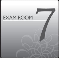 Door Sign (Standard) Exam Room Clinton Industries Exam Room 7SERIES STD GRY MK-1222266