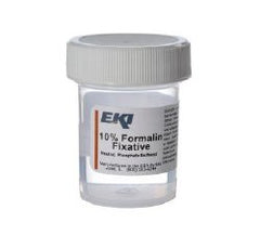 Prefilled Formalin Container 15 mL Fill in 30 mL (1 oz.) Screw Cap Warning Label / Patient Information NonSterile CASE OF 100 MK-1223304