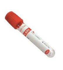 Evercare Venous Blood Collection Tube Plain 3 mL Conventional Closure Polyethylene Terephthalate (PET) Tube BOX OF 100 MK-1224043