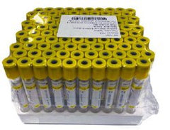 Evercare Venous Blood Collection Tube Clot Activator / Separator Gel Additive 5 mL Conventional Closure Polyethylene Terephthalate (PET) Tube  BOX OF 100 MK-1224047