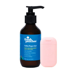 Toilet Paper Gel Starter Set Fresh Peaches® For Toilet Paper POCKET BOTTLE PNK 130ML/20ML (45/CS MK-1224610