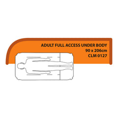 Forced Air Warming Blanket Cocoon™ 90 X 206 cm Nonwoven (10/CS) MK-1224928