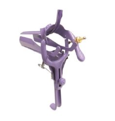 Electrosurgical Vaginal Speculum Gynex® Pederson NonSterile Surgical Grade Coated Stainless Steel Large 4-Way Lateral Reusable Without Light Source Capability Each MK-1225222