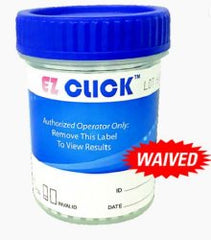 Drugs of Abuse Test Kit EZ Click™ AMP, BAR, BUP, BZO, COC, mAMP/MET, MDMA, MOR, MET, OXY, PCP, THC (pH, Oxidants, SG) 25 Tests CLIA Waived Box of 25 MK-1225297