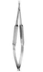 Tying Forceps V. Mueller® 4-1/2 Inch Length OR / Surgical Grade Stainless Steel NonSterile NonLocking Thumb Handle Straight Micro, Smooth Tips EACH MK-1225359